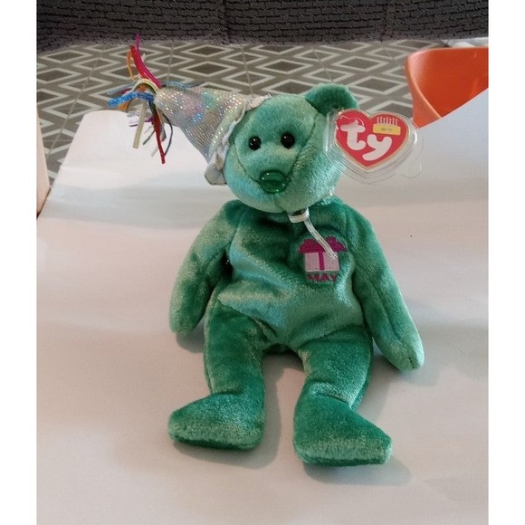 Ty Beanie Babies May 2 The Bear - Picture 1 of 1
